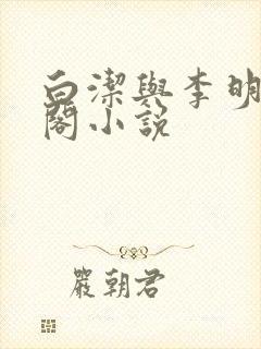 白洁与李明笔趣阁小说封面