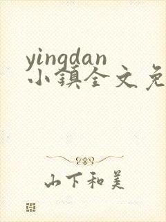 yingdan小镇全文免费阅读笔趣阁