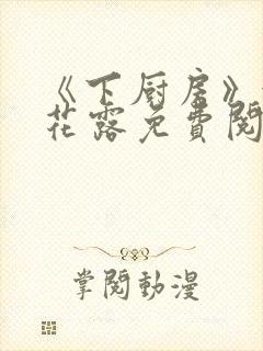 《下厨房》金银花露免费阅读封面