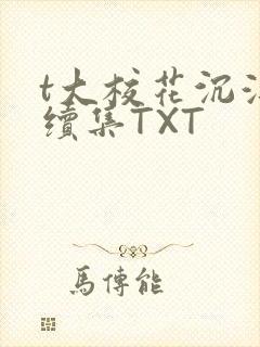 t大校花沉浮录续集TXT
