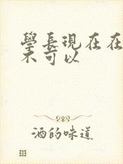 学长现在在上课不可以