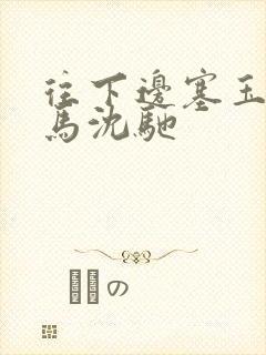 往下边塞玉器骑马沈驰