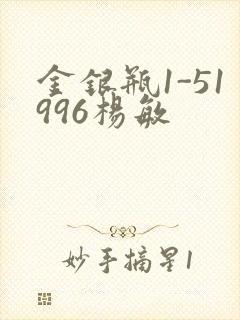 金银瓶1-51996杨敏