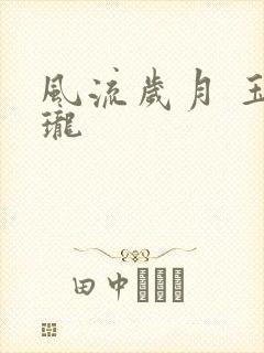 风流岁月 玉玲珑封面