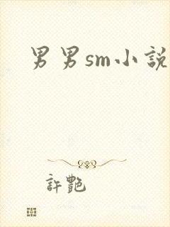 男男sm小说