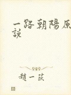 一路朝阳原著小说