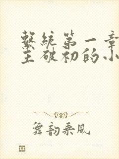 系统第一章给宿主破初的小说