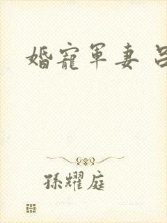 婚宠军妻 吕颜封面