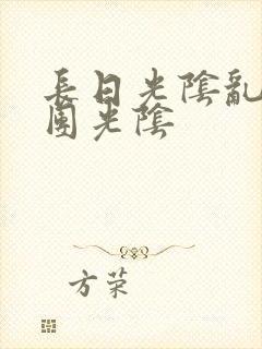 长日光阴乱作一团光阴封面