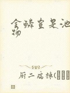 金鳞岂是池中之物