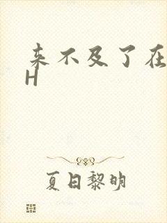 来不及了在车CH