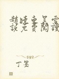 赵晓东吴雪晴小说免费阅读