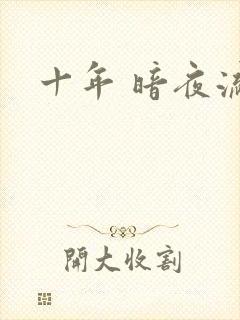 十年 暗夜流光