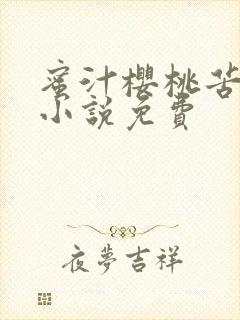 蜜汁樱桃苦咖啡小说免费