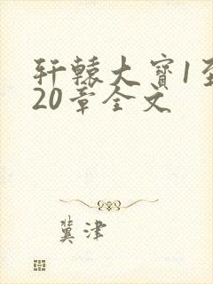 轩辕大宝1至720章全文