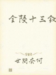 金陵十三钗原著