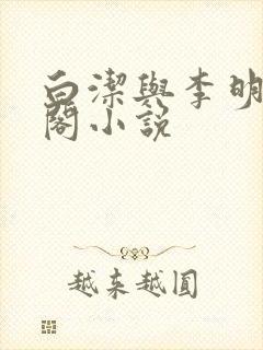 白洁与李明笔趣阁小说封面