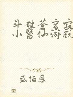 斗破苍穹寂寞的小医仙游戏世界