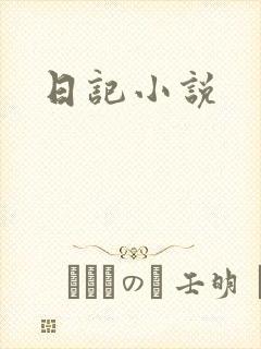 日记小说封面