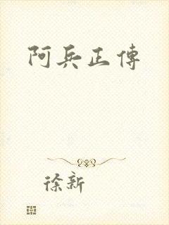 阿兵正传封面