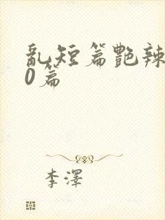 乱短篇艳辣500篇封面