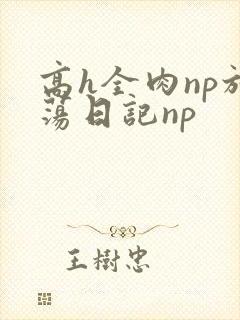 高h全肉np放荡日记np封面