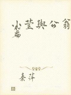 小莹与公翁第八篇封面