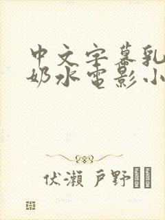 中文字幕乳授乳奶水电影小说封面