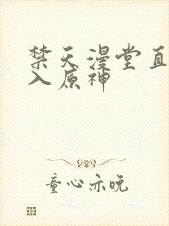 禁天漫堂直接进入原神