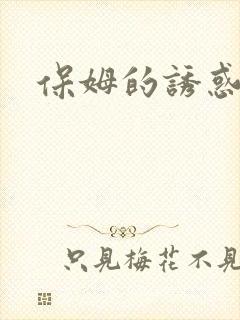 保姆的诱惑封面