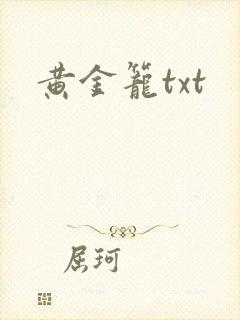 黄金笼txt