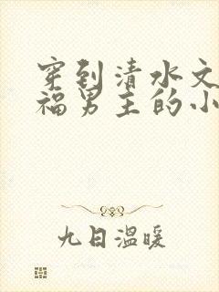 穿到清水文里造福男主的小说封面