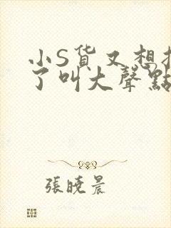 小S货又想挨C了叫大声点小