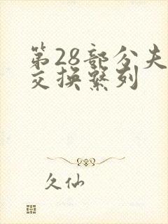 第28部分夫妇交换系列