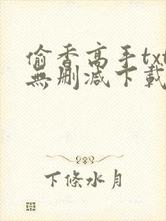 偷香高手txt无删减下载