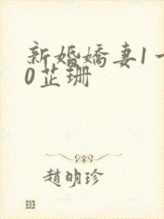 新婚娇妻1一40芷珊