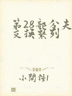 第28部分夫妇交换系列