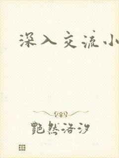 深入交流小说