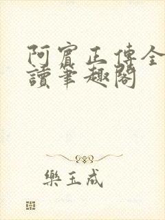 阿宾正传全文阅读笔趣阁