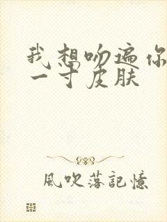 我想吻遍你的每一寸皮肤封面