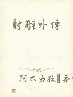 射雕外传封面