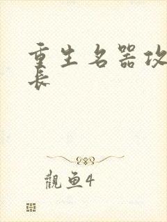 重生名器攻略兄长封面