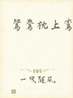 鸳鸯枕上鸾凤颠