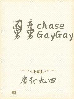 国产chase男男GayGay
