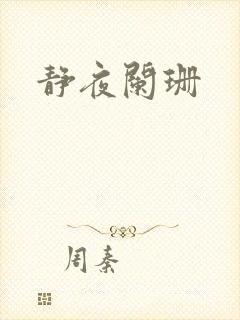 静夜阑珊