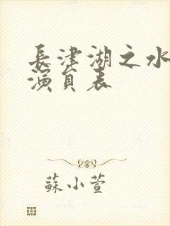 长津湖之水门桥演员表