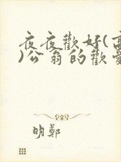 夜夜欢好(高h)公翁的欢爱