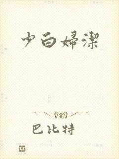 少白妇洁封面