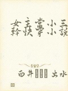 女主当小三的高干快穿小说禾火火封面