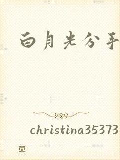 白月光分手日常封面